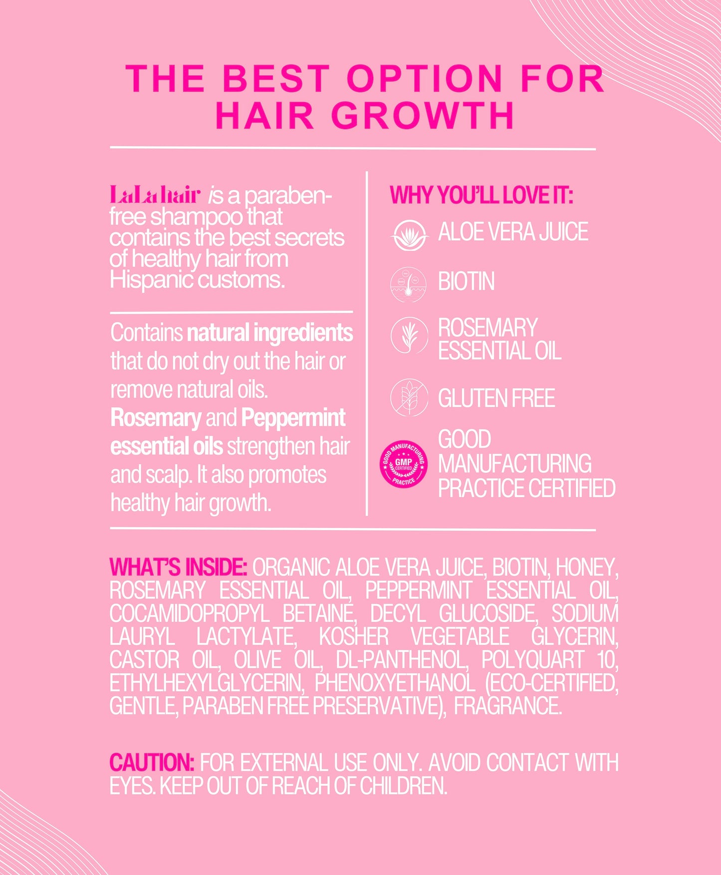 HAIR GROWTH SHAMPOO